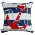 Longshore Tides Sudie Anchor Embroidered Outdoor Throw Pillow LNTS5195